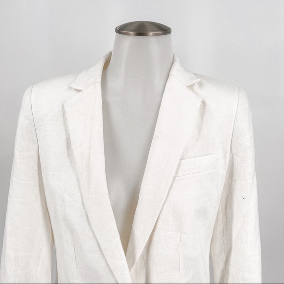 Michael Kors linen colorblock boy blazer - Picture 4 of 12